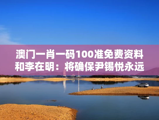 澳门一肖一码100准免费资料和李在明：将确保尹锡悦永远不能出狱与李在明和尹锡悦