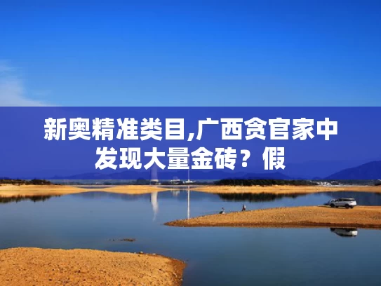 新奥精准类目,广西贪官家中发现大量金砖？假
