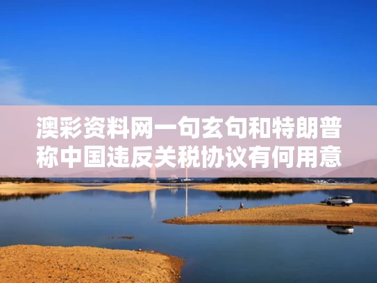 澳彩资料网一句玄句	和特朗普称中国违反关税协议有何用意与中国关税遭到破坏的条约